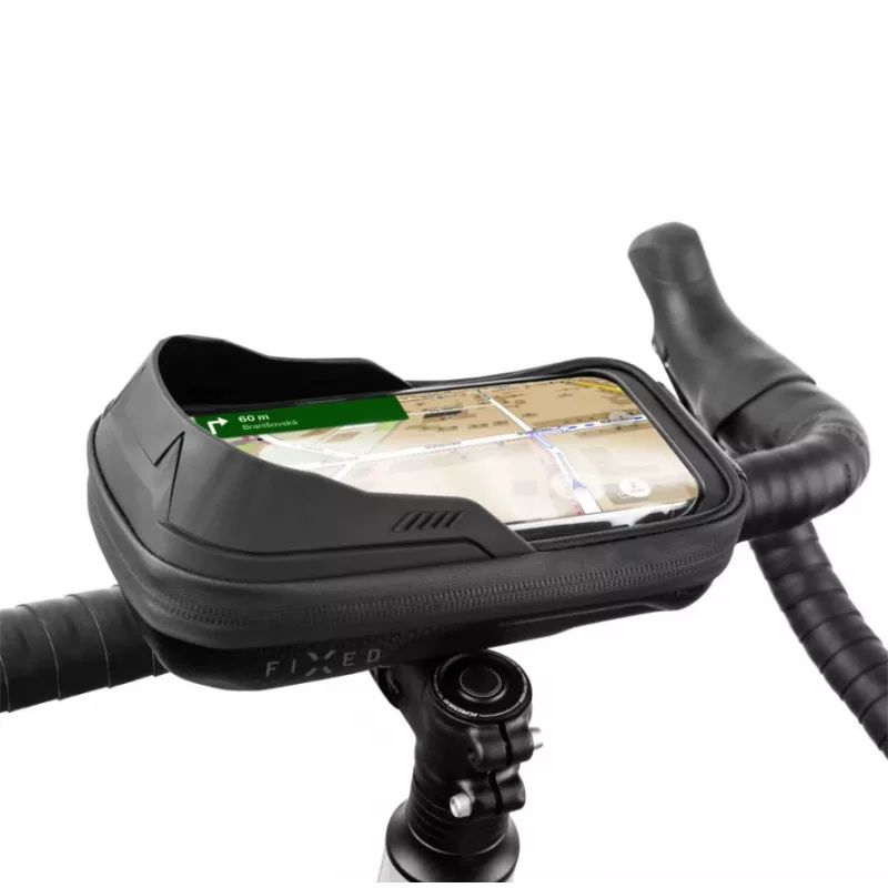 Bolsa para telemóvel de bicicleta FIXED FIXBIB2-BK — para smartphones até 6,8