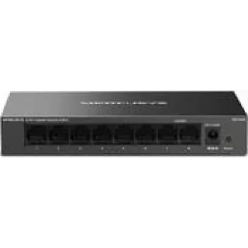 Switch de rede Mercusys MS108GS-M2 8 portas Gigabit preto