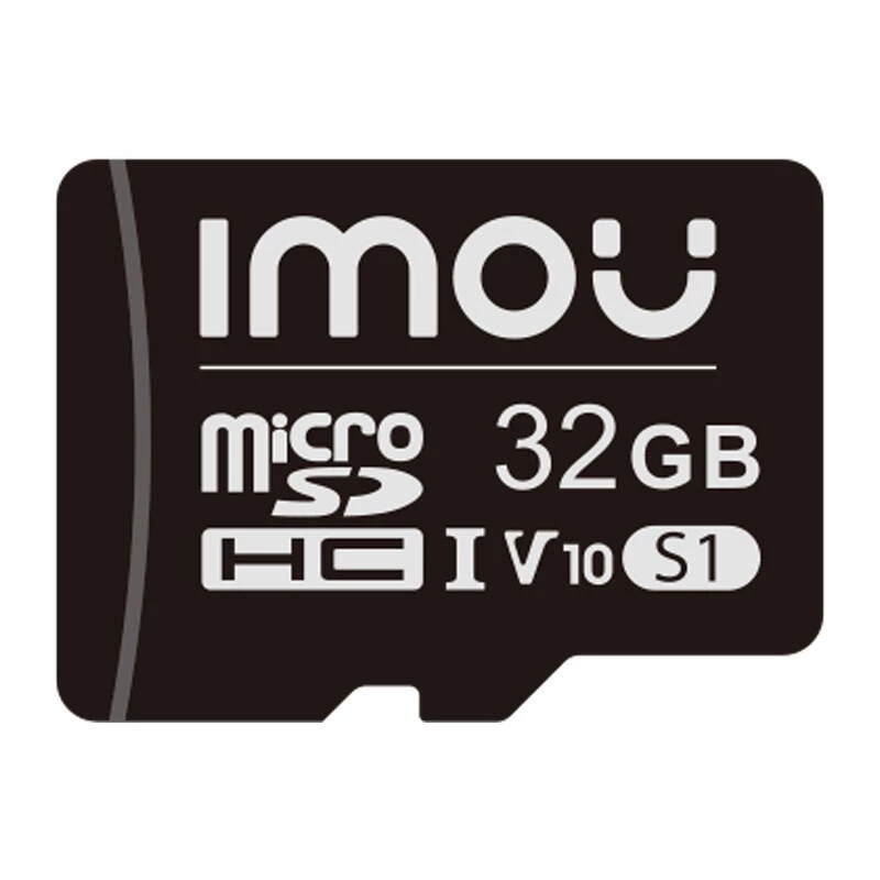 Cartão de memória microSD IMOU ST2-32-S1 32 GB – Classe 10, 95 MB/s de leitura, 25 MB/s de escrita, U1/V10