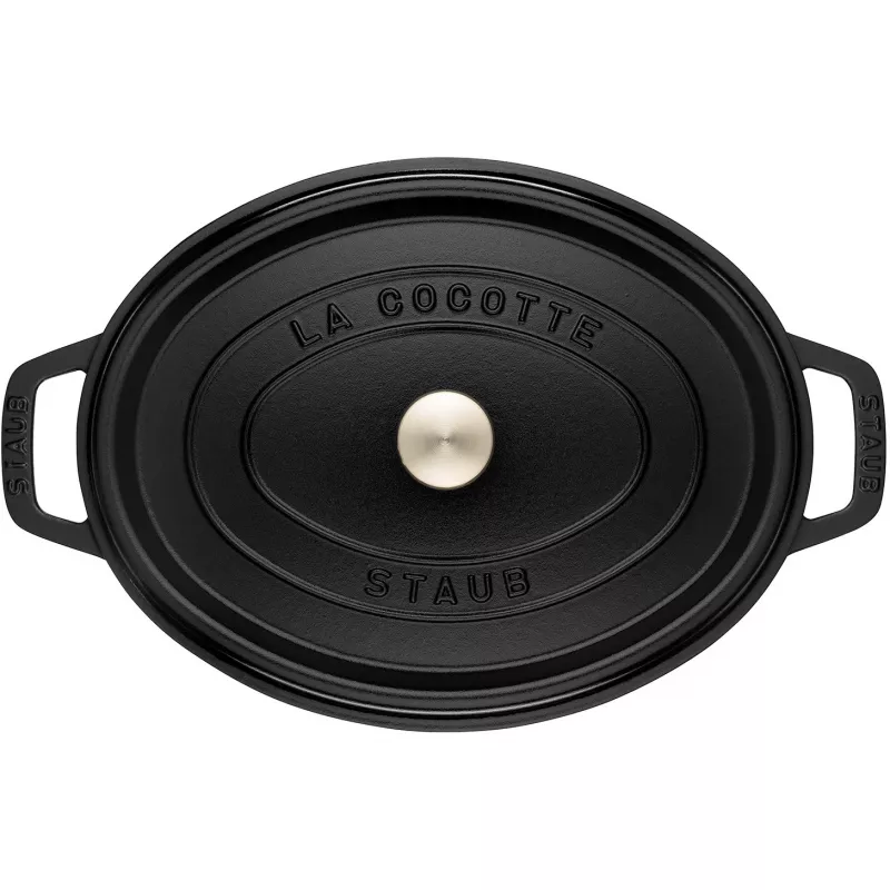 Assadeira Staub 40509-509-0 12 L ferro fundido preto