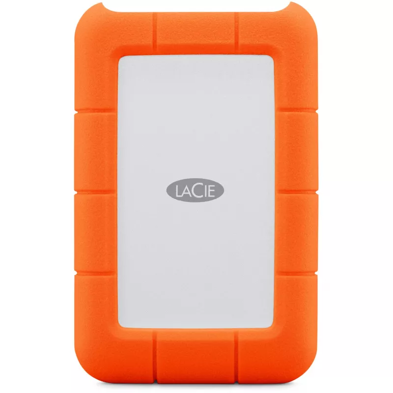 Rugged Mini 5 TB, Disco rígido externo (prateado/laranja, Micro-USB-B 3.2 Gen 1 (5 Gbit/s))