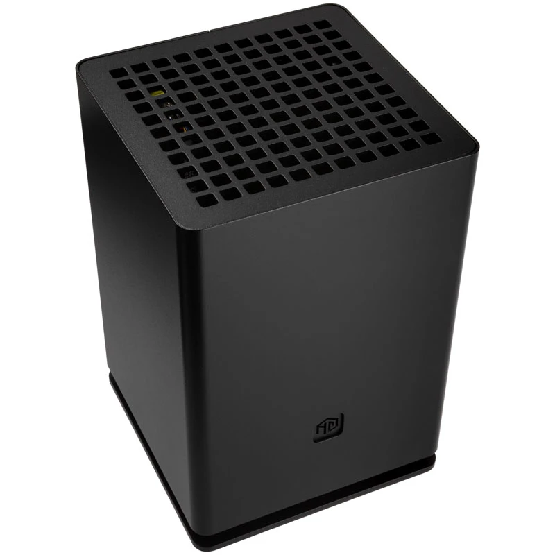 Caixa de computador HGC Osmi 3.1 Mini-ITX - Preto