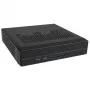 Akasa Cypher MX3 - Mini-Tower - PC - SGCC - preto - Thin Mini-ITX - disco rígido - fonte de alimentação (A-ITX38U3-M1B)