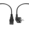 Cabo de alimentação 1,8 m IEC C13 VDE