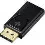 Adaptador de cabo de vídeo Renkforce RF-4746622 DisplayPort HDMI preto (RF-4746622)