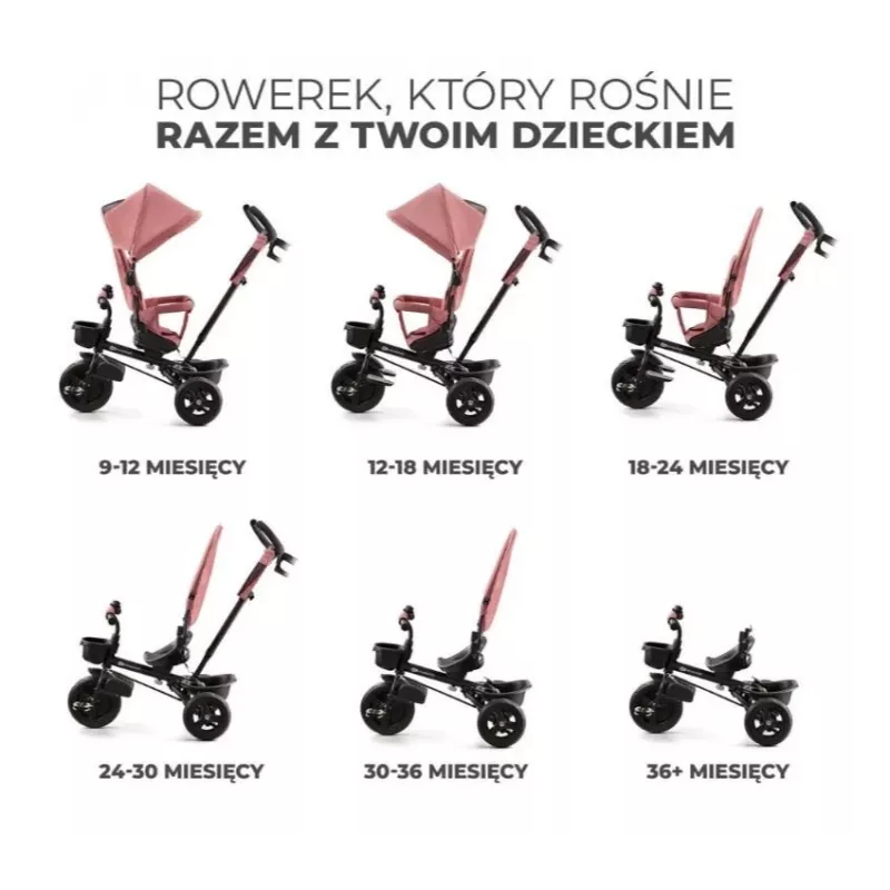 Triciclo AVEO ROSE PINK