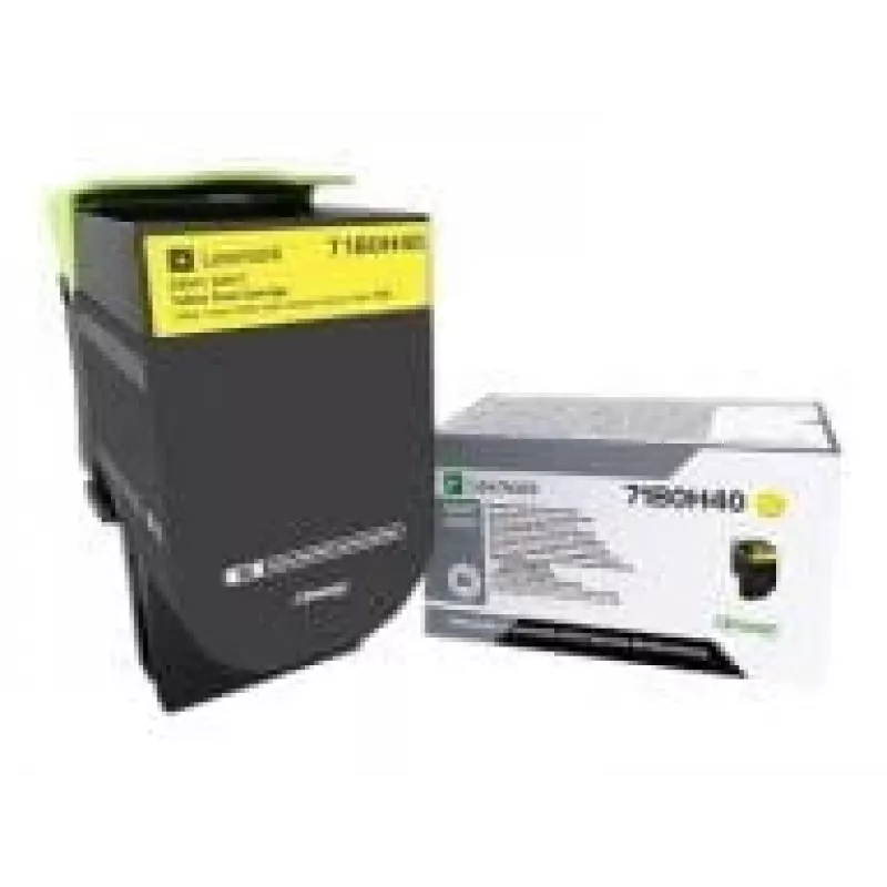 Lexmark 71B0H40 cartucho de toner para CS417/CS517/CX417/CX517, amarelo, alto rendimento