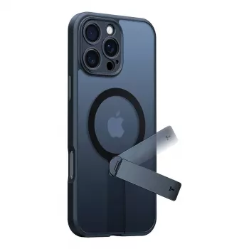 Capa Torras Pstand Spin para iPhone 16 Pro (preto)