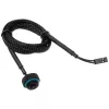 XSPC Tampão de fecho com sensor de temperatura G1/4 polegadas - preto, 50 cm