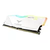 DIMM 16 GB DDR4-3600 (2x 8 GB) kit duplo, memória branca, TF4D416G3600HC18JDC01, Delta RGB, INTEL XMP