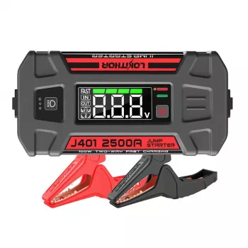 Arrancador de automóvel Lokithor J401 2500A, powerbank 20000mAh