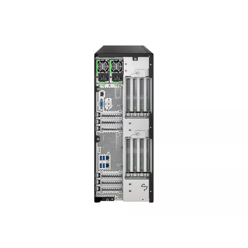 Fsas Technologies Fujitsu PRIMERGY TX2550 M7 - Servidor - Torre - duas vias - 1 x Xeon Gold 5515+ / 3,2 GHz - RAM 32 GB - SATA/SAS - Hot-Swap 6,4 cm (2,5 polegadas)