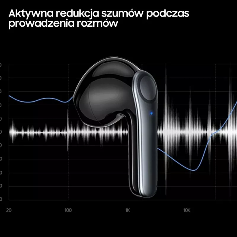 Auscultadores USAMS TWSXH Series Dual Mic sem fios azul/azul BHUXH03