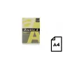 Papel colorido Double A, 80g, A4, 500 folhas, manteiga