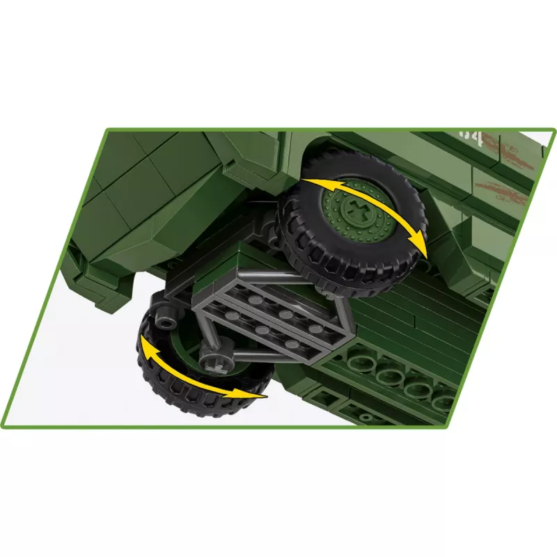 Cobi Historical Collection WWII DUKW Amphibia, multicolor