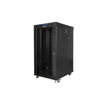Armário rack autónomo LANBERG FF01-6822-12BL 22U preto 1200 kg