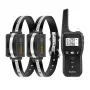 Coleira de treino para cães Rojeco PD529 1000m com 2 coleiras (preto)