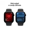 Apple Watch Series 11 GPS + Cellular 42mm Caixa de alumínio cinzento sideral com bracelete desportiva preta - M/L