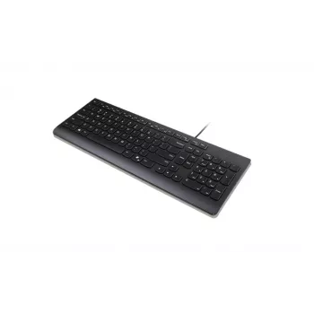 Teclado com fios Lenovo Essential 4Y41R64680 — layout estónio, preto, USB, tamanho completo