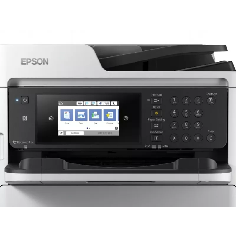 Impressora jato de tinta Epson WorkForce Pro WF-M5799DWF Multifunções monocromática A4, alto volume de impressão 60.000–100.000 páginas