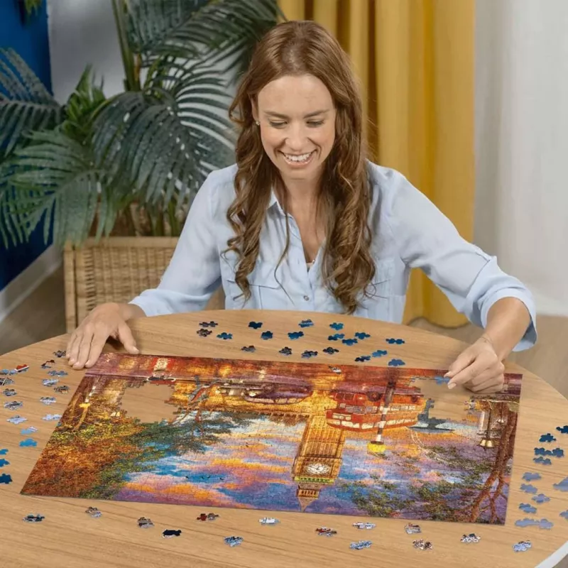 Puzzle Pôr do sol em Londres (1000 peças)