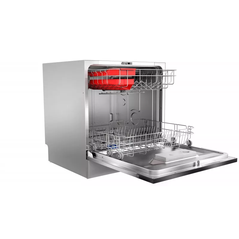Máquina de lavar louça de encastrar Toshiba DW-08T2EE(S)-PL — 8 serviços, classe de eficiência energética F, 49 dB, 55×59×50 mm