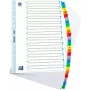 Ficheiro ELBA Mylar, A-Z, 26 peças, A4, 210 x 297 mm, separadores coloridos (596581-20)