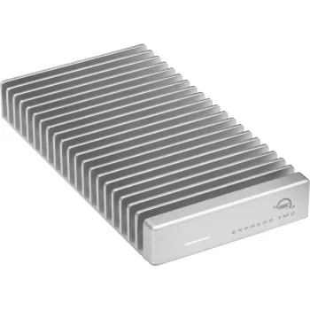 Other World Computing OWC Express 1M2 - SSD - 1 TB - externo (portátil) - USB4 (porta USB-C) - prateado (OWCUS4EXP1MT01)