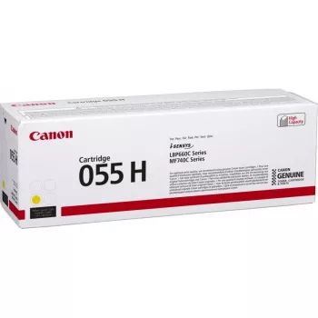 Cartucho de toner Canon CRG-055HY 5,9K páginas amarelo