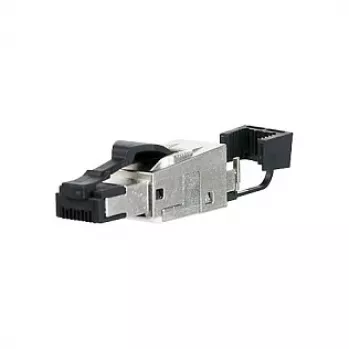 C6A ficha de campo RJ45 pro; ficha RJ45 montável no local