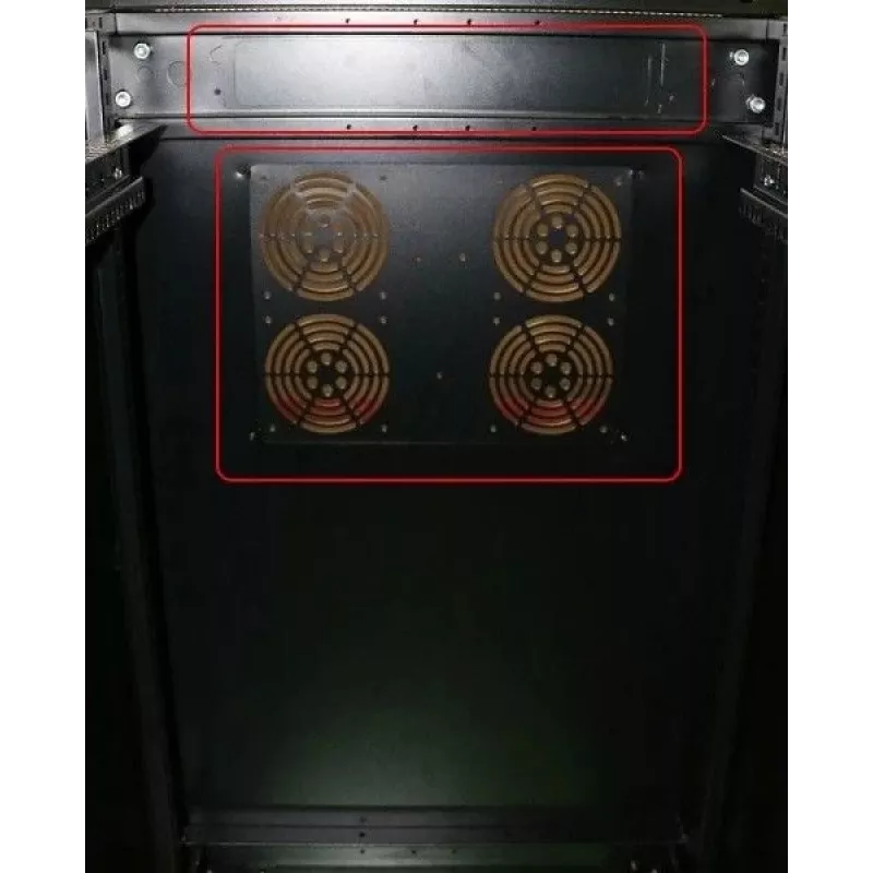 Extralink armário rack 32U 600x1000 preto de chão