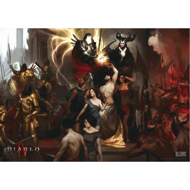 Puzzle Good Loot Gaming - Diablo IV: Nascimento dos Nephalem 1000 unid.