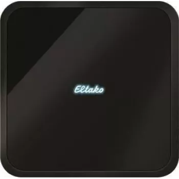 Unidade central smart home Eltako Safe 5 — preto, conectividade LAN e WLAN