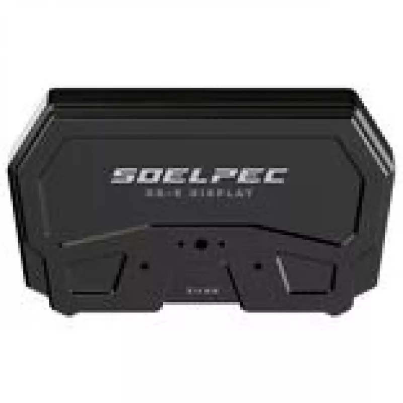 Ecrã de corrida Spectrum SOELPEC XR-5 — ecrã de painel montado no veículo para telemetria de desportos motorizados e dados de tempos por volta