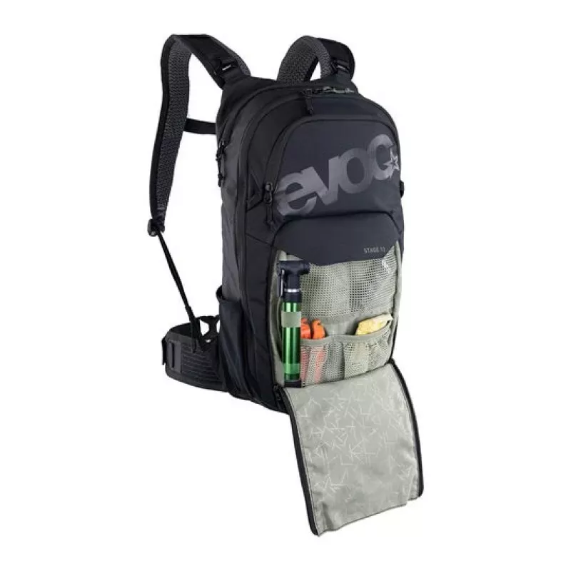 EVOC Stage mochila de ciclismo, nylon/poliratan, preta