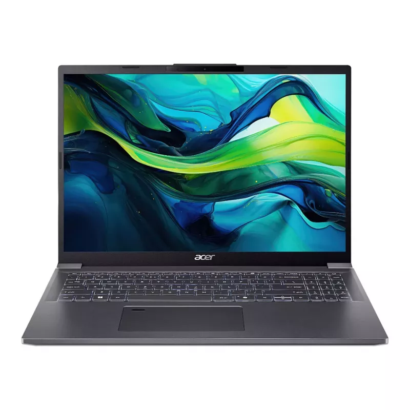 Portátil Acer Aspire 16 A16-71M-506P, Intel Core 5 115U, 16 inch WUXGA+ 2048×1280, 16 GB LPDDR5x, 1 TB SSD, Wi-Fi 6E, Windows 11 Home, cinzento