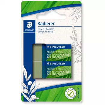 Staedtler 526 83 renew mat 56% — borracha de limpeza sem PVC, retangular BK2