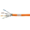 Cabo de rede LogiLink CPV0060 RJ45 Cat7 100 m laranja