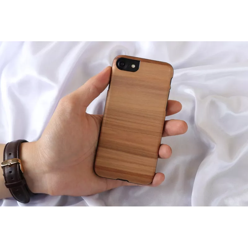 Capa Man&Wood Cappuccino/BL iPhone 7