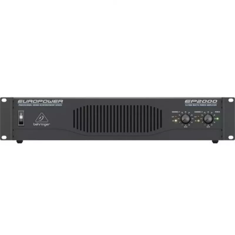 Behringer EP2000 amplificador de áudio atuação/palco preto