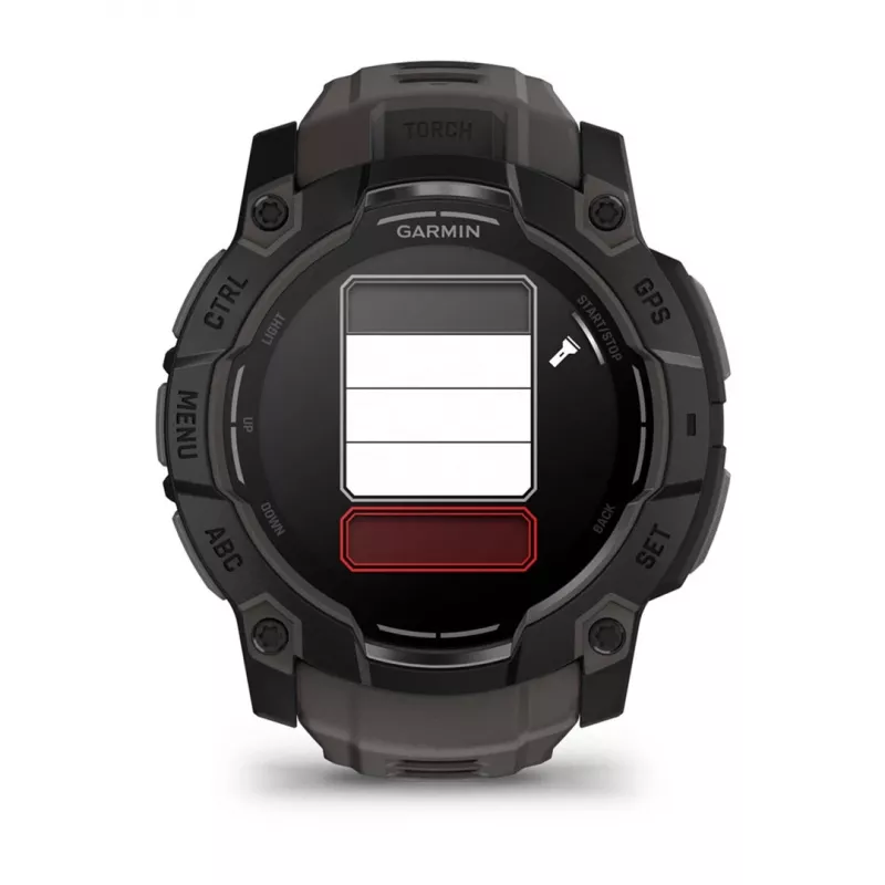 Garmin Instinct 3 AMOLED 3.3 cm (1.3) 50 mm Digital 416 x 416 píxeis Ecrã tátil preto GPS (Satélite)