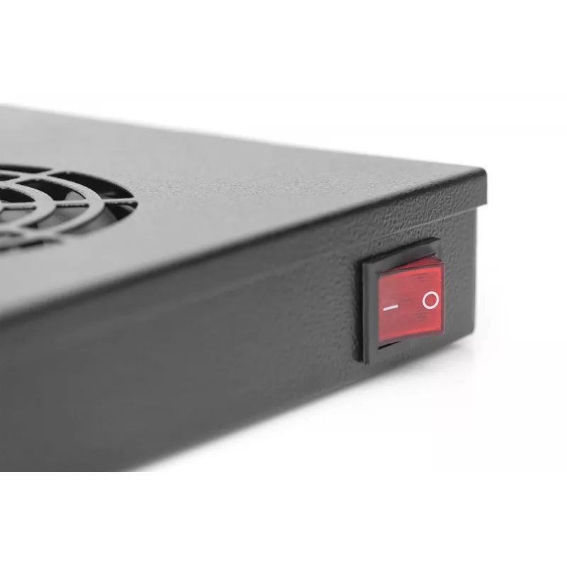 Unidade de ventilação Digitus para instalação variável de 483 mm (19 polegadas)
