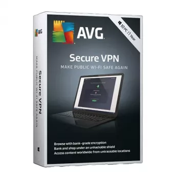 AVG Secure VPN | 10 dispositivos | 1 ano