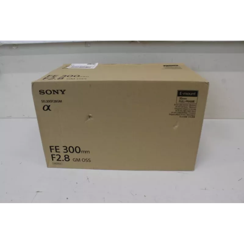Objetiva Sony SEL300F28GM FE 300MM F2.8 GM OSS