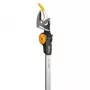 Tesoura de poda Fiskars UPX82 Bigorna — Tesoura de poda manual para ramos lenhosos, preto/azul/cinzento