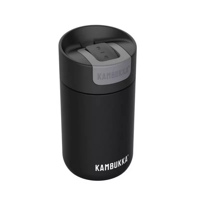 Copo térmico Kambukka Olympus 300ml Jet preto