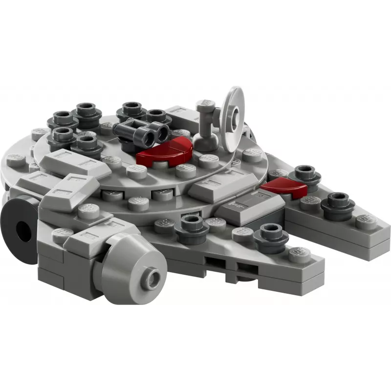LEGO brinquedo de construção 30708 Star Wars Millennium Falcon mini-modelo Polybag, pequeno conjunto de coleção