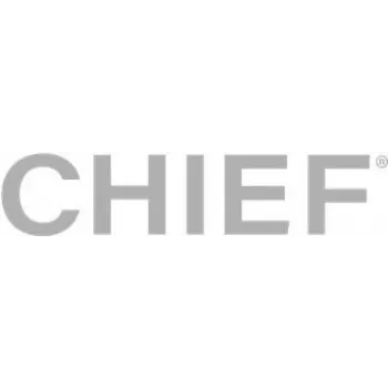 Kit de hardware de montagem em parede/ecrã Chief FHB5037 – componentes de montagem pretos para ecrãs e suportes