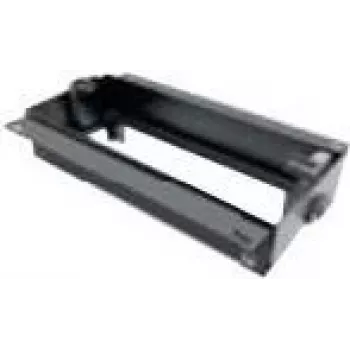 Régua de tomadas Bachmann TOP FRAME sem moldura 4 tomadas para montagem à face, preto lacado