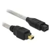 Cabo FireWire A/B DeLOCK 82594 3,0 m cinzento
